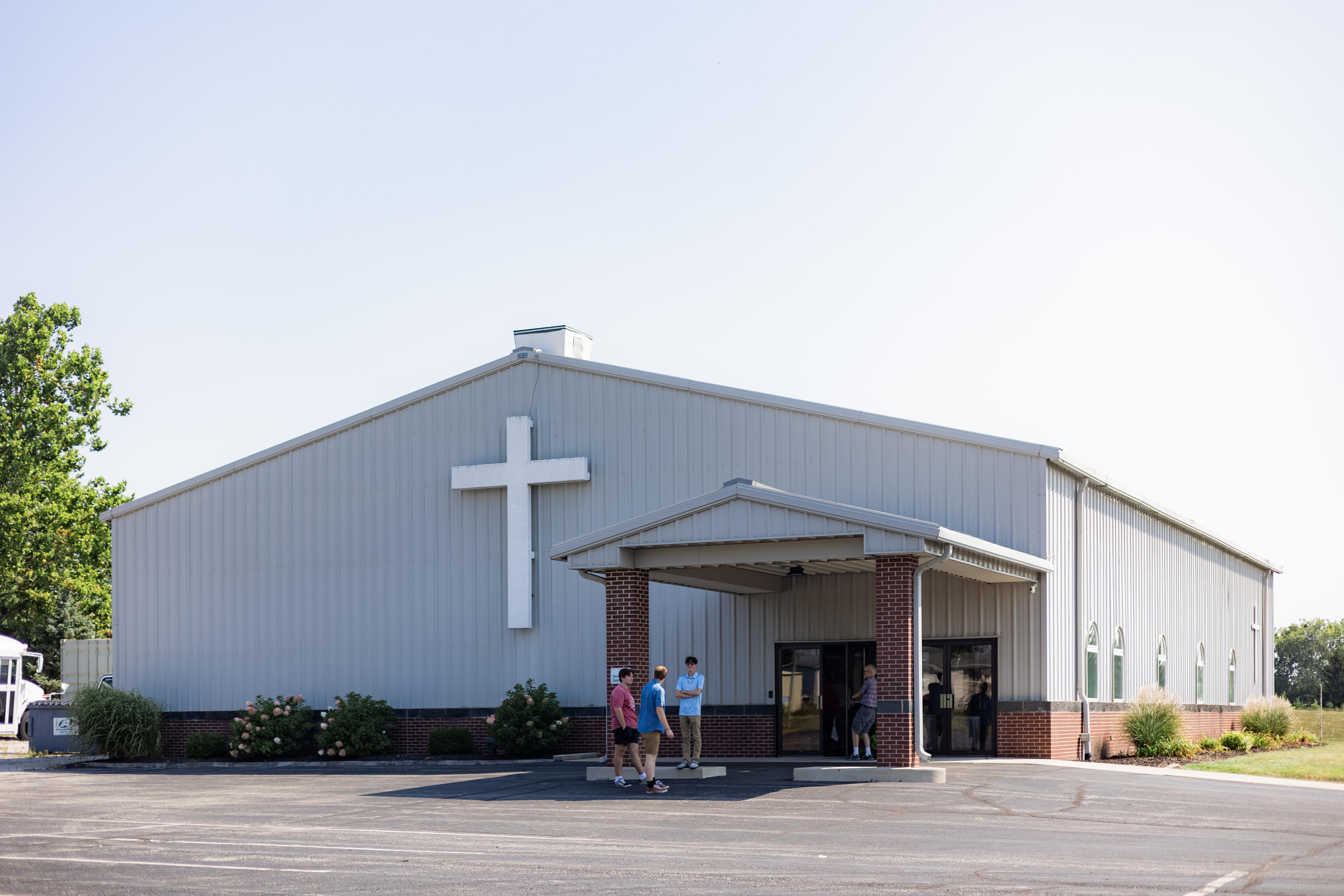 Church building in Fort Wayne with insurance protection for property and community